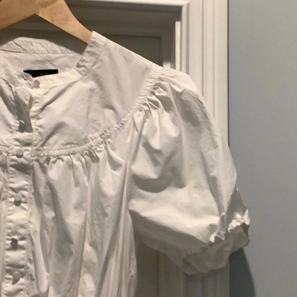 J. Crew puff sleeve dress - Picture 3 of 7